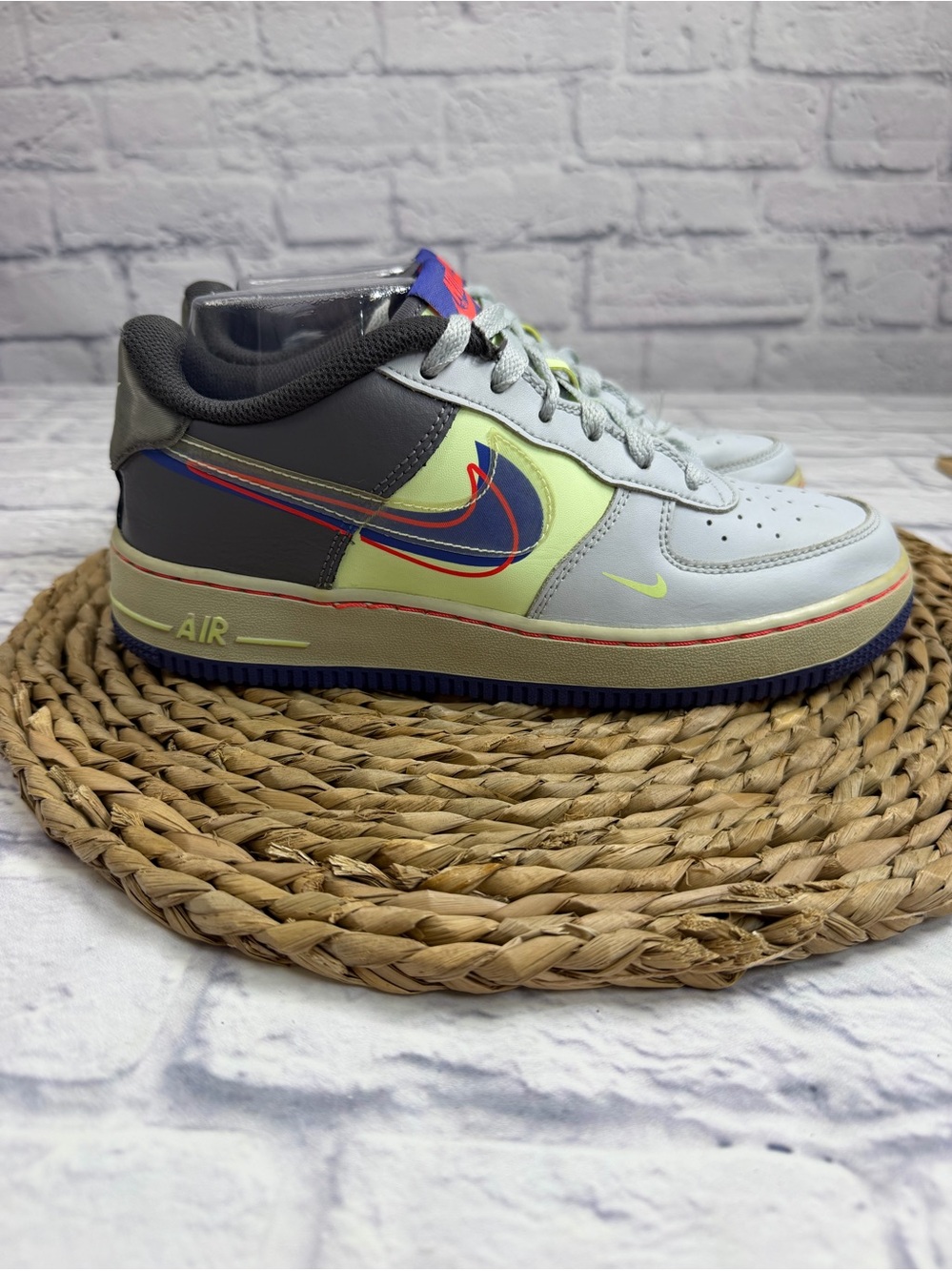 Rare! Nike Force 1 LV1 Evolution of Swish. Size YU/Women US 9 /EU 40. - Picture 5 of 8